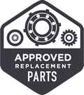 approved replacement parts